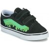 Vans Nízke tenisky Old Skool V GLOW SLIME BLACK/GREEN Čierna Vans Nízke tenisky Old Skool V GLOW SLIME BLACK/GREEN Čierna