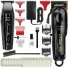 Sada strojčeka a zastrihávača WAHL Barber Combo MAGIC CLIP Black + DETAILER Black Sada strojčeka a zastrihávača WAHL Barber Combo MAGIC CLIP Black + DETAILER Black