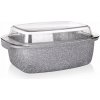 Banquet Pekáč s nepriľnavým povrchom Granite 32,5x21x11cm 5,7 l pokrievka