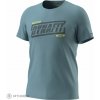 Dynafit GRAPHIC Cotton S/S tričko, smoke blue/tabloid L Dynafit GRAPHIC Cotton S/S tričko, smoke blue/tabloid L