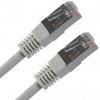 Síťový LAN kábel FTP patchcord, Cat.5e, RJ45 samec - RJ45 samec, 10 m, tienený, sivý, economy Síťový LAN kábel FTP patchcord, Cat.5e, RJ45 samec - RJ45 samec, 10 m, tienený, sivý, economy