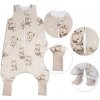 Spací vak so zahrnovacími nohavičkami Baby Giraffe, veľ. S, 68/86 Baby Nellys Spací vak so zahrnovacími nohavičkami Baby Giraffe, veľ. S, 68/86 Baby Nellys