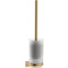 Hansgrohe WC kefa AddStoris S vo farebnom prevedení kartáčovaný bronz 41782140