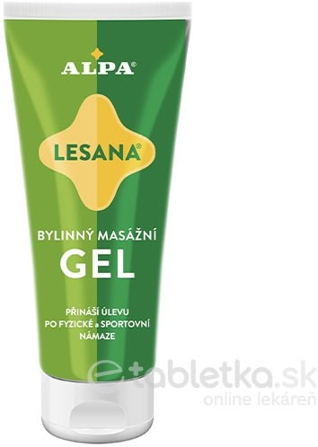 Alpa Lesana bylinkový masážny gél 100 ml