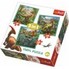 Trefl Puzzle Neobyčajný svet dinosaurov 3v1 (20,36,50 dielikov) Trefl Puzzle Neobyčajný svet dinosaurov 3v1 (20,36,50 dielikov)