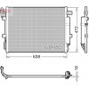 Kondenzátor klimatizácie DENSO DCN14003 Kondenzátor klimatizácie DENSO DCN14003