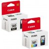 CANON PG560/CL561 multipack do PIXMA TS5350 tlačiarní, CANON, čierna + farebná, 2*180 strán CANON PG560/CL561 multipack do PIXMA TS5350 tlačiarní, CANON, čierna + farebná, 2*180 strán