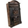 BK.301 poštová schránka antická meď Medený antik BK.301 poštová schránka antická meď Medený antik