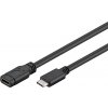 PremiumCord ku31mf2 Prodlužovací USB 3.1 konektor C/male - C/female, 2m, černý (ku31mf2)