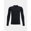 Chlapčenské tričko Under Armour UA CG Armour Mock LS Čierna YXL Chlapčenské tričko Under Armour UA CG Armour Mock LS Čierna YXL