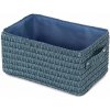 Úložný košík Compactor LILOU, tkaný polypropylén, 23 x 15 x 12 cm, modrý (RAN9693) Úložný košík Compactor LILOU, tkaný polypropylén, 23 x 15 x 12 cm, modrý (RAN9693)