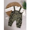 kojenecké dupačky hroch - army zelené veľ. 56 kojenecké dupačky hroch - army zelené veľ. 56