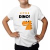 Little Dino - tričko s potlačou pre batoľatá - Tričkový | 0 | Biela | Baby t-shirt Little Dino - tričko s potlačou pre batoľatá - Tričkový | 0 | Biela | Baby t-shirt