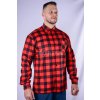Košeľa flanelová - červená - veľkosť 46-48 - VYROBENÉ NA SLOVENSKU Veľkosť 46 Košeľa flanelová - červená - veľkosť 46-48 - VYROBENÉ NA SLOVENSKU Veľkosť 46