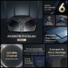 TP-LINK AX3000 Dual-Band Wi-Fi 6 Router SPEED: 574 Mbps at 2.4 GHz + 2402 Mbps at 5 GHz SPEC: 4× Fixed External Antennas, 3× G MR80X TP-LINK AX3000 Dual-Band Wi-Fi 6 Router SPEED: 574 Mbps at 2.4 GHz + 2402 Mbps at 5 GHz SPEC: 4× Fixed External Antennas, 3× G MR80X