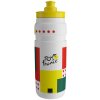 ELITE Cyklistická fľaša na vodu - FLY TOUR DE FRANCE COLORS 750 ML 2026 - biela/žltá/červená ELITE Cyklistická fľaša na vodu - FLY TOUR DE FRANCE COLORS 750 ML 2026 - biela/žltá/červená