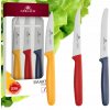 Sada nožov Gerlach Smart Color na steaky pečivo zeleninu 3 kusy