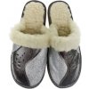 Dámske domáce papuče Ivka s kožušinou Dámske domáce papuče Ivka s kožušinou