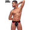Male Power Retro Sport Pánske Panelové Stringy Farebné Akcenty L Male Power Retro Sport Pánske Panelové Stringy Farebné Akcenty L