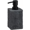 Wenko Dávkovač mydla Villata 0,3 l polyrezín 7 x 15 x 7 cm antracitový Wenko Dávkovač mydla Villata 0,3 l polyrezín 7 x 15 x 7 cm antracitový