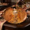 Porcelánový tanier GUSTAV KLIMT KOLEKCIA ADELE HNEDÝ 25,5 cm Porcelánový tanier GUSTAV KLIMT KOLEKCIA ADELE HNEDÝ 25,5 cm