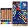 Umelecké farbičky z cédrového dreva Art&Hobby, 24 farieb, 312117002 Umelecké farbičky z cédrového dreva Art&Hobby, 24 farieb, 312117002