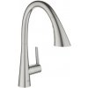 Drezová batéria GROHE Zedra s vyťahovacou spŕškou, 3 prúdy supersteel 32294DC2 Drezová batéria GROHE Zedra s vyťahovacou spŕškou, 3 prúdy supersteel 32294DC2