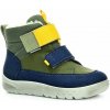Ricosta Kuluk Oliv/ozean zimné barefoot topánky