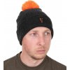 Fox Čiapka Collection Bobble Hat Black Orange Fox Čiapka Collection Bobble Hat Black Orange