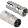 Redukcia F konektor/Antenna IEC zdierka Redukcia F konektor/Antenna IEC zdierka