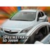 Deflektory na Opel Astra J sedan/hatchback, 4/5-dverová, r.v.: 2009 - 2015 Deflektory na Opel Astra J sedan/hatchback, 4/5-dverová, r.v.: 2009 - 2015