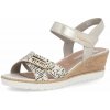 Dámske sandále REMONTE R6266-90 zlatá S6 40 Dámske sandále REMONTE R6266-90 zlatá S6 40
