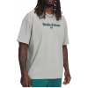 Under Armour | Under Armour Heavyweight Wordmark SS | šedá| XXL Under Armour | Under Armour Heavyweight Wordmark SS | šedá| XXL