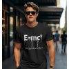 Bullshirt.sk Pánske tričko - Einstein Coffee Čierna L Bullshirt.sk Pánske tričko - Einstein Coffee Čierna L