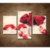 Valentínske ruže - 3dielny 90x60cm Valentínske ruže - 3dielny 90x60cm