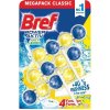 BREF WC blok Power Aktiv - Lemon 3x50g BREF WC blok Power Aktiv - Lemon 3x50g