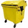 Kontajner samosklápací 1100L - Žltý Kontajner samosklápací 1100L - Žltý