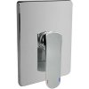 Mereo Sprchová podomietková batéria bez prepínača, Mada, Mbox, hranatý kryt, chróm CBQ60105MC Mereo Sprchová podomietková batéria bez prepínača, Mada, Mbox, hranatý kryt, chróm CBQ60105MC