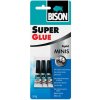 BISON SUPER GLUE MINIS 3 x 1g BISON SUPER GLUE MINIS 3 x 1g