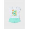 Set - tričko s potlačou a kraťasy Mayoral - 2503213061-ihneď Set - tričko s potlačou a kraťasy Mayoral - 2503213061-ihneď