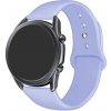 eses Základný silikónový náhradný remienok pre smart hodinky 20 mm Farba: svetlo fialová