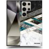 Picasee silikónový prehľadný obal pre Samsung Galaxy S24 Ultra S928B 5G - Black & White geometry Picasee silikónový prehľadný obal pre Samsung Galaxy S24 Ultra S928B 5G - Black & White geometry