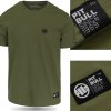 PIT BULL tričko SMALL LOGO olive od ARI veľ. M PIT BULL tričko SMALL LOGO olive od ARI veľ. M
