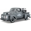 Maisto - Harley-Davidson Custom, 1948 Ford F-1 Pickup + 1:24 1942 WLA Flathead, 1:24 (101232161-32185) Maisto - Harley-Davidson Custom, 1948 Ford F-1 Pickup + 1:24 1942 WLA Flathead, 1:24 (101232161-32185)