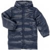 Tommy Hilfiger Bundy ESSENTIAL LONG DOWN JACKET Modrá Tommy Hilfiger Bundy ESSENTIAL LONG DOWN JACKET Modrá