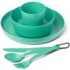 Jedálenský set Sea to Summit Camp Dinnerware Set - 6 pcs Farba: zelená Jedálenský set Sea to Summit Camp Dinnerware Set - 6 pcs Farba: zelená
