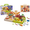 Lean Toys Súprava stavebnice v kufríku – Svet Dinosaurov Lean Toys Súprava stavebnice v kufríku – Svet Dinosaurov