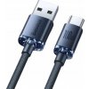 Baseus CAJY000401 Crystal Shine Series Dátový USB - USB-C 100W, 1,2m Baseus CAJY000401 Crystal Shine Series Dátový USB - USB-C 100W, 1,2m
