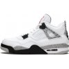 Nike Módne tenisky 4 Retro White Cement Biela Nike Módne tenisky 4 Retro White Cement Biela