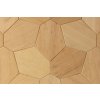Dekoratívny saunový obklad HEXAGON, abachi 432x373mm Dekoratívny saunový obklad HEXAGON, abachi 432x373mm